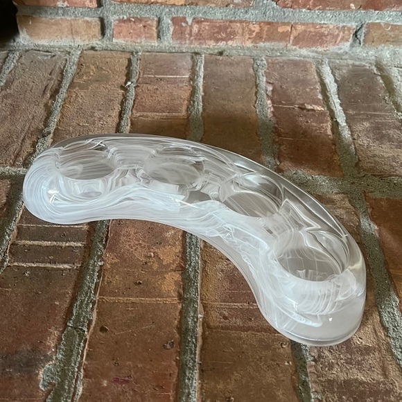 PartyLite Indulgences Multi Tealight Curved Candle Holder - Picture 1 of 6